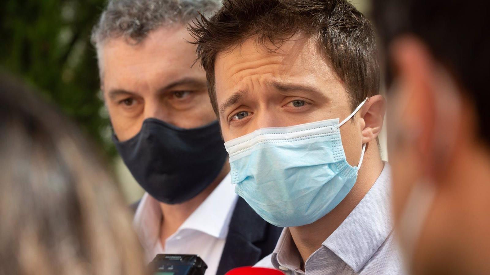 Errejón asegura que no agredió a nadie en Lavapiés y que es una "denuncia falsa" de una persona que le insultó