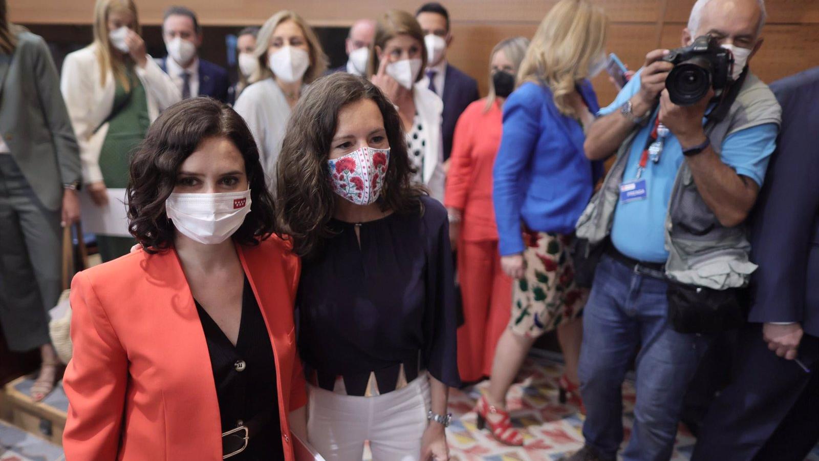 La presidenta de la Asamblea de Madrid inicia la ronda de consultas para la investidura