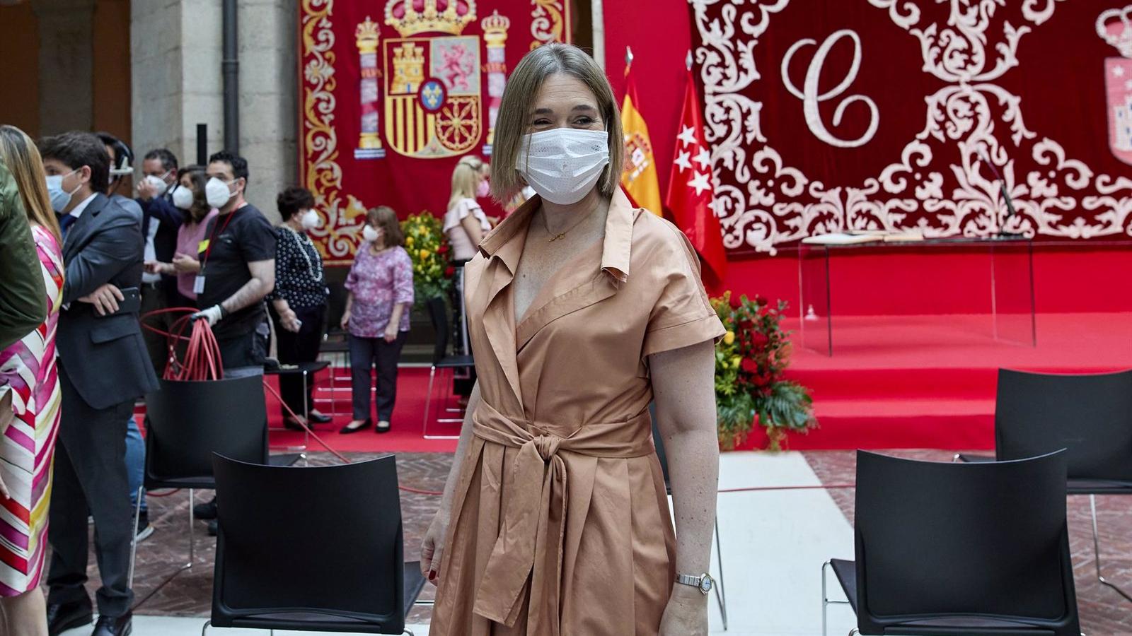 Marta Rivera se muestra "orgullosa" antes de tomar posesión como consejera de Cultura, Turismo y Deportes