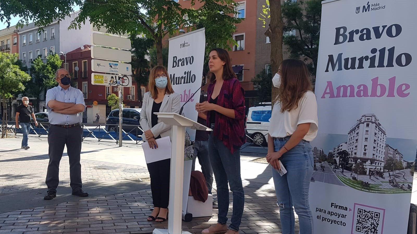 Más Madrid propone ensanchar las aceras en Bravo Murillo, un carril bici segregado y eliminar el doble sentido de circulación