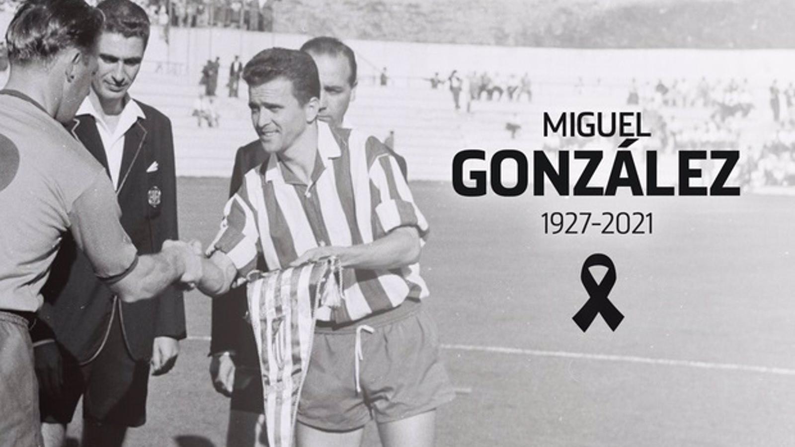 Fallece a los 94 años Miguel González, exjugador del Atlético de Madrid y de la selección española