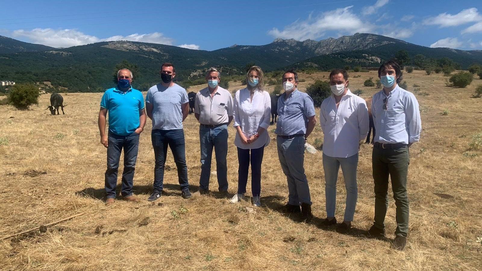 Paloma Martín defiende la ganadería extensiva madrileña