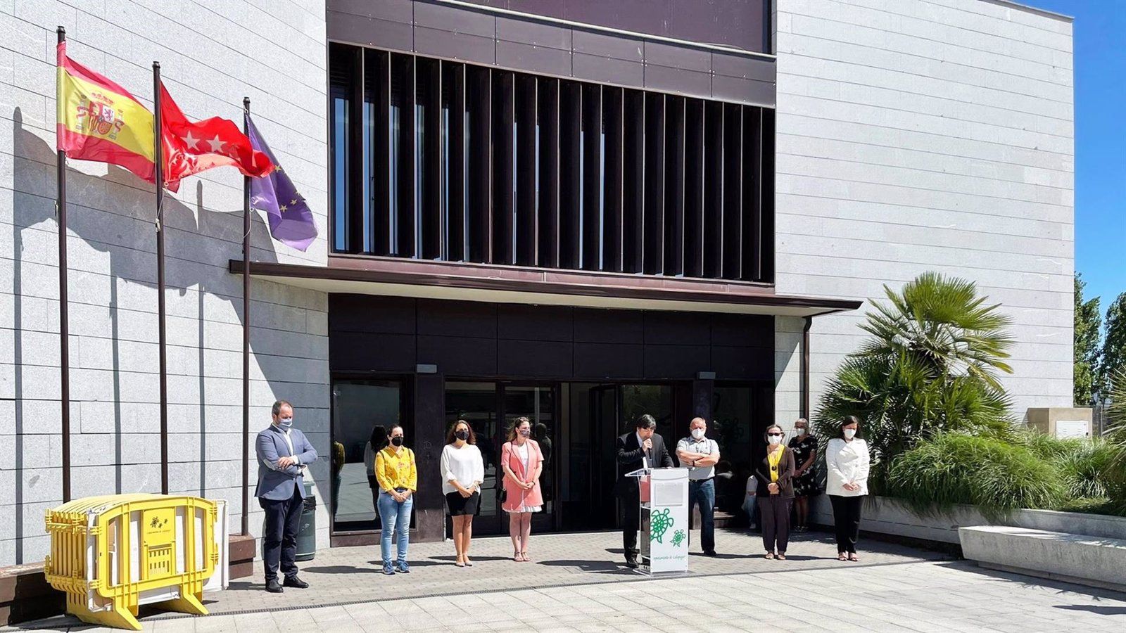 El Ayuntamiento de Galapagar homenajea a Miguel Ángel Blanco en el XXIV aniversario de su asesinato