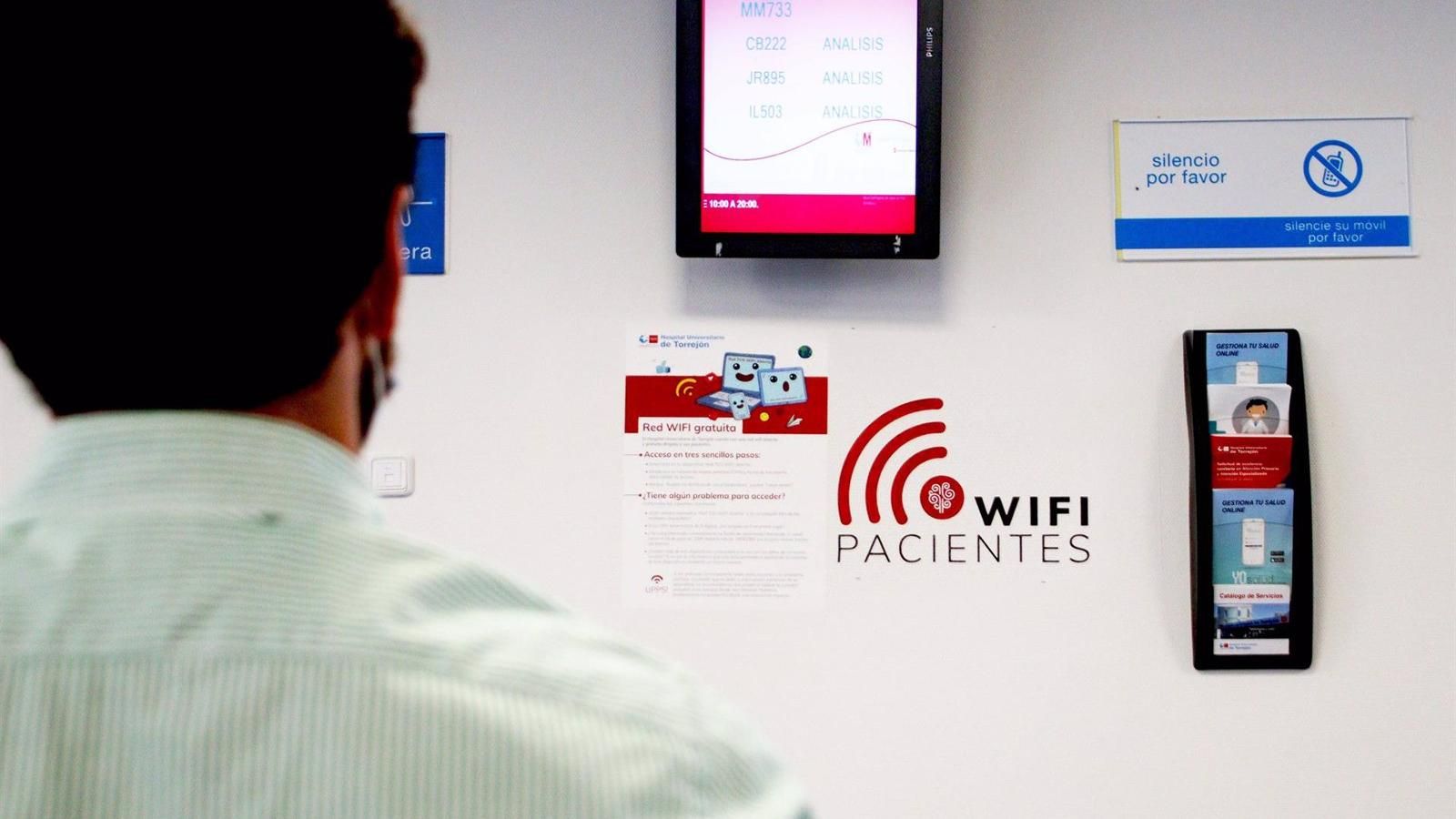 El Hospital de Torrejón ofrece wifi gratuito para que pacientes y familiares puedan comunicarse