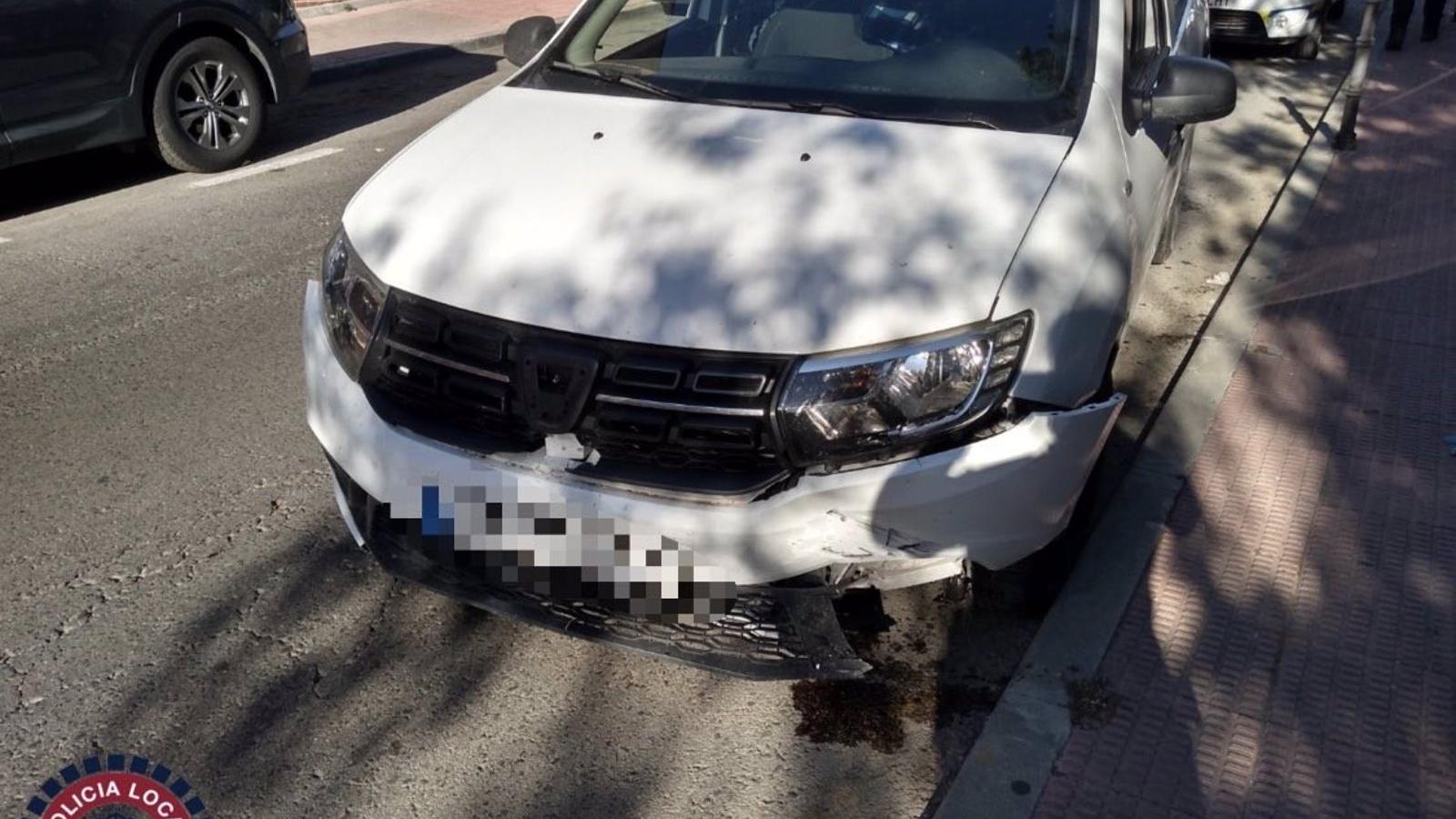 Detenido en Valdemoro tras estampar su coche contra un muro al no poder acceder a un domicilio