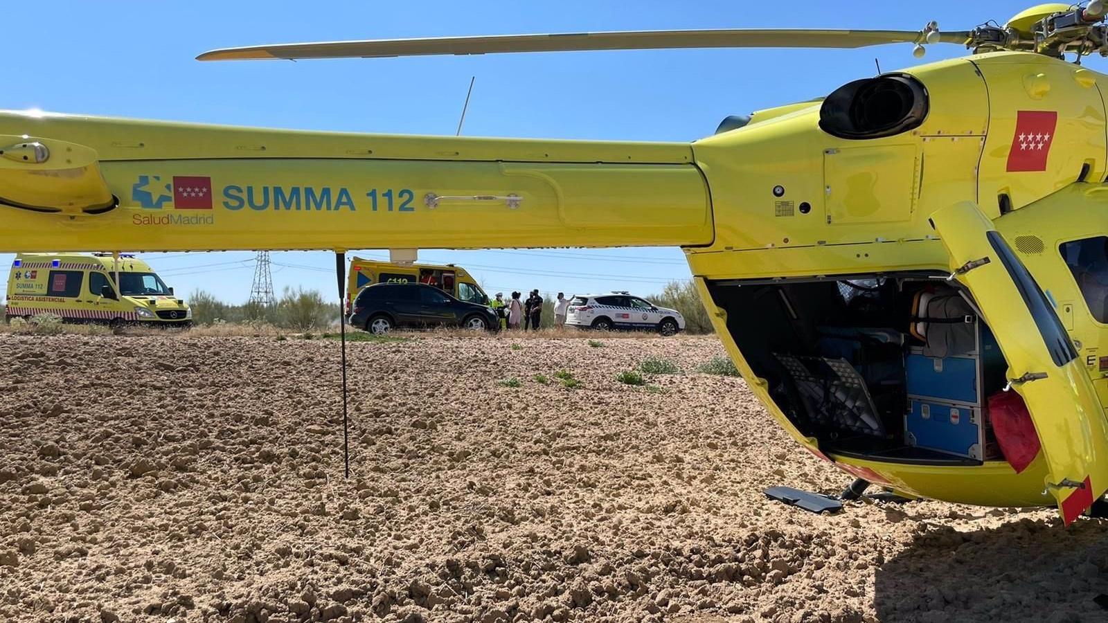 Atendido un ciclista por un síncope tras sufrir un golpe de calor en Villaciosa de Odón