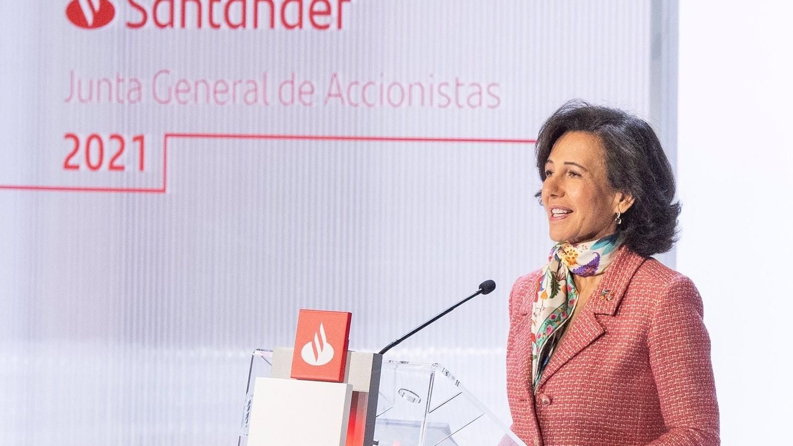 Santander gana 3.675 millones hasta junio y prevé superar el objetivo de rentabilidad para el año