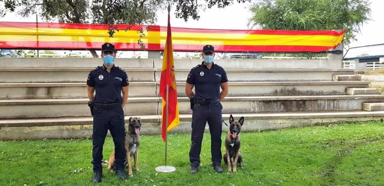 La Unidad Canina de la Policía Local de Arroyomolinos realiza casi dos propuestas de sanción diarias por estupefacientes