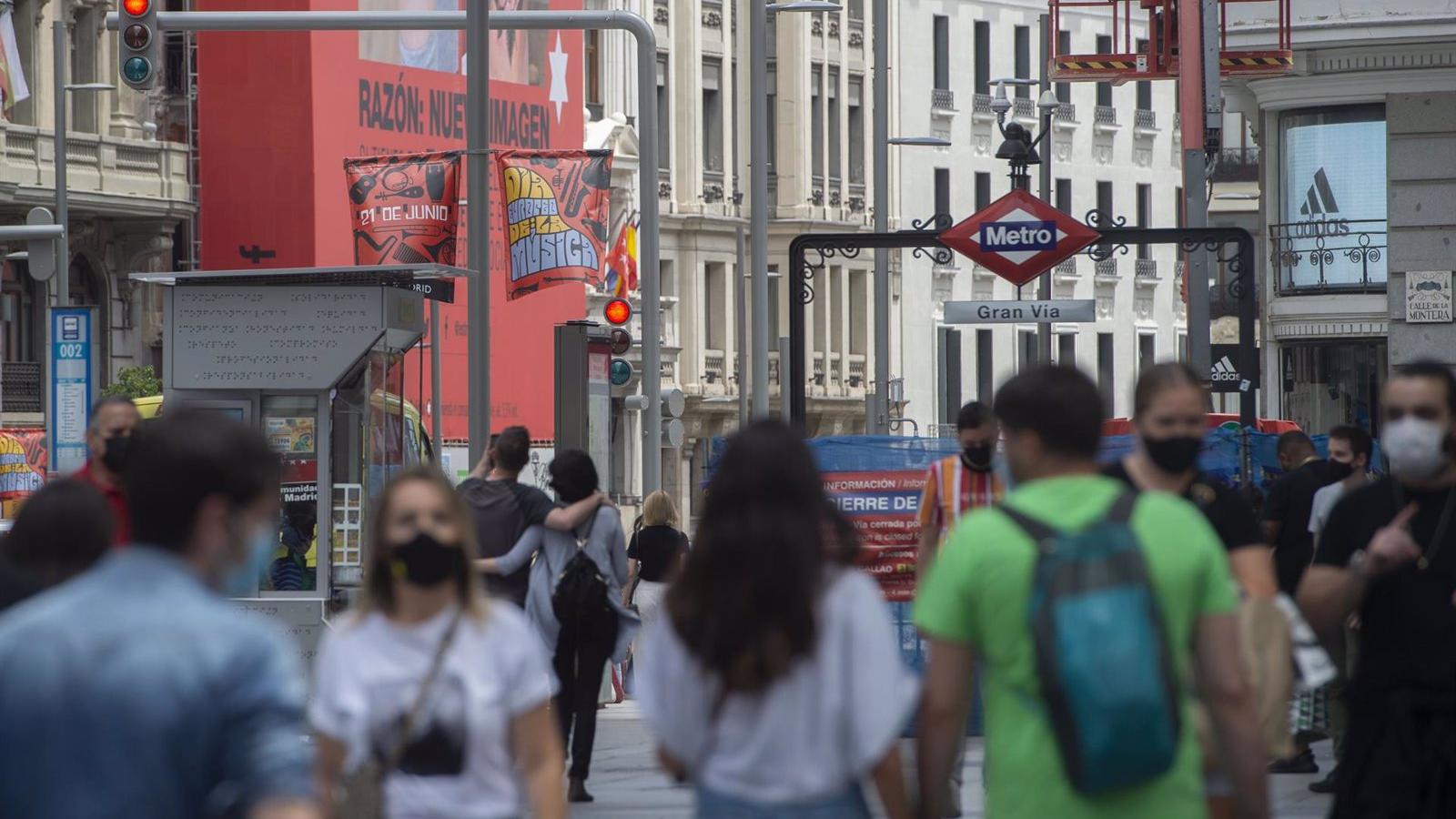 La variante Delta sigue siendo la predominante en Madrid aunque con una caída de casi el 30%