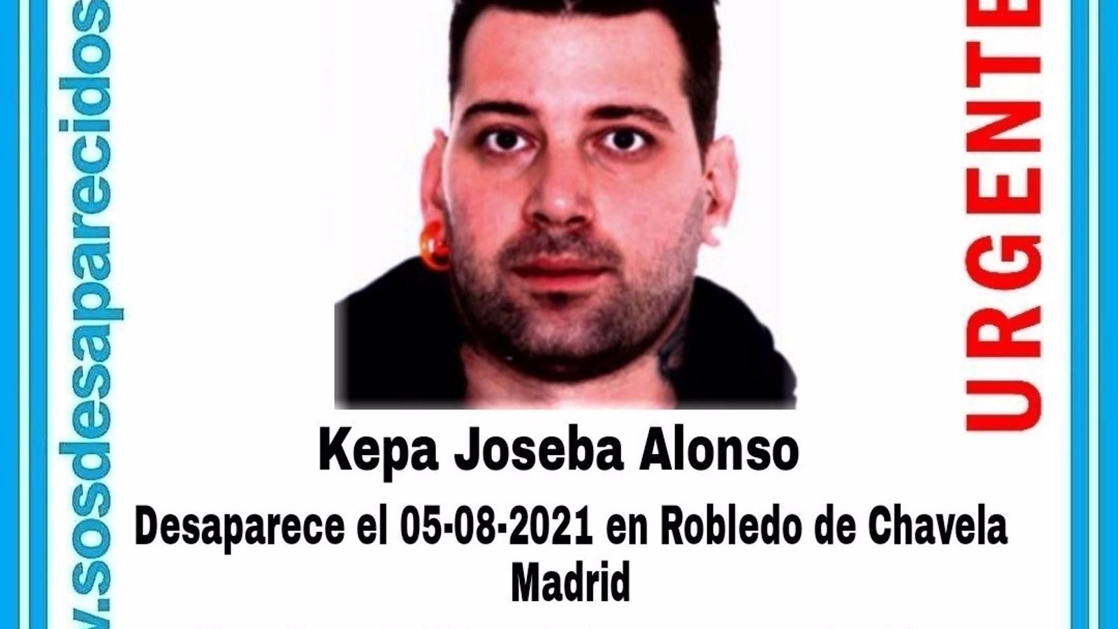 Buscan a un hombre de 35 años desaparecido en Robledo de Chavela desde el 5 de agosto