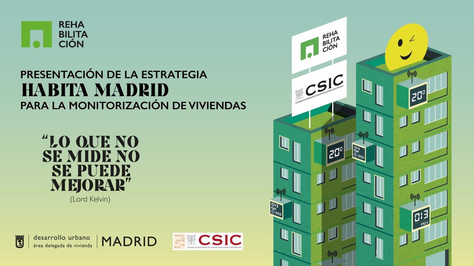 La campaña 'Habita Madrid' concienciará a los madrileños de los beneficios de la rehabilitación energética