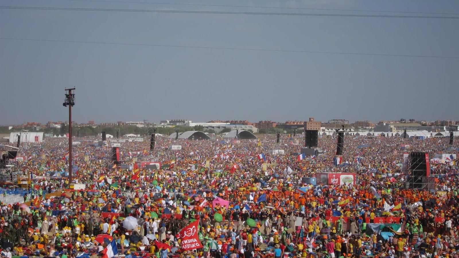 La Jornada Mundial de la Juventud de Madrid, que reunió a 1,5 millones de peregrinos, cumple esta semana 10 años