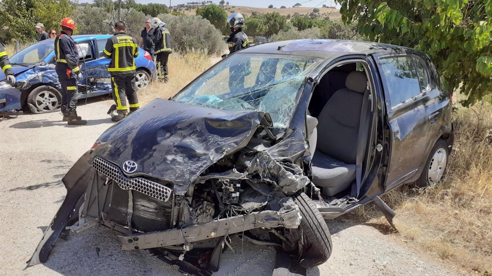Herido grave un hombre de 45 años tras chocar contra otro vehículo en la M-507
