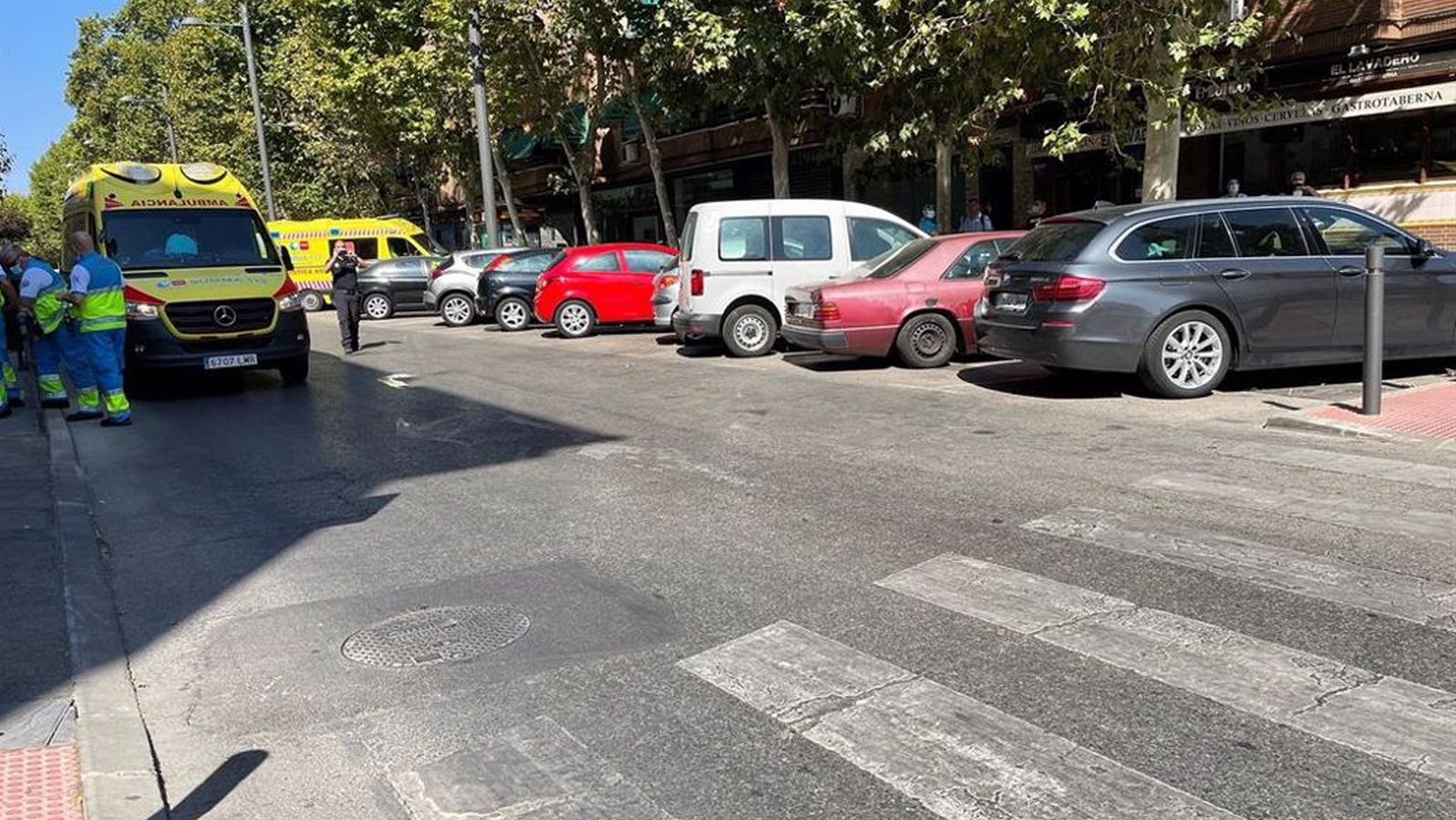 Muere un hombre de 76 años al ser atropellado cuando cruzaba un paso de peatones en Getafe