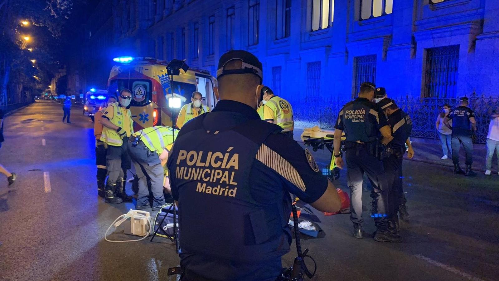Identificado el conductor que arrolló a un joven el sábado en Cibeles, que murió horas después