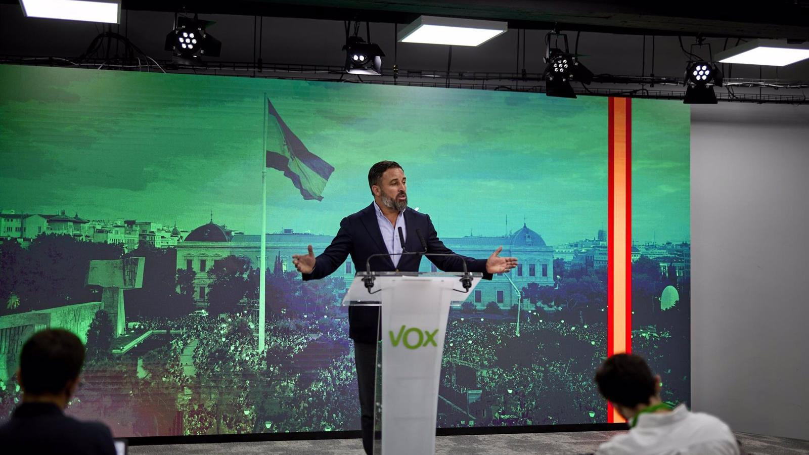 Abascal condena la "brutal agresión homófoba" sufrida por un joven en Madrid y denuncia que se silencian agresiones para no hablar del origen de sus responsables