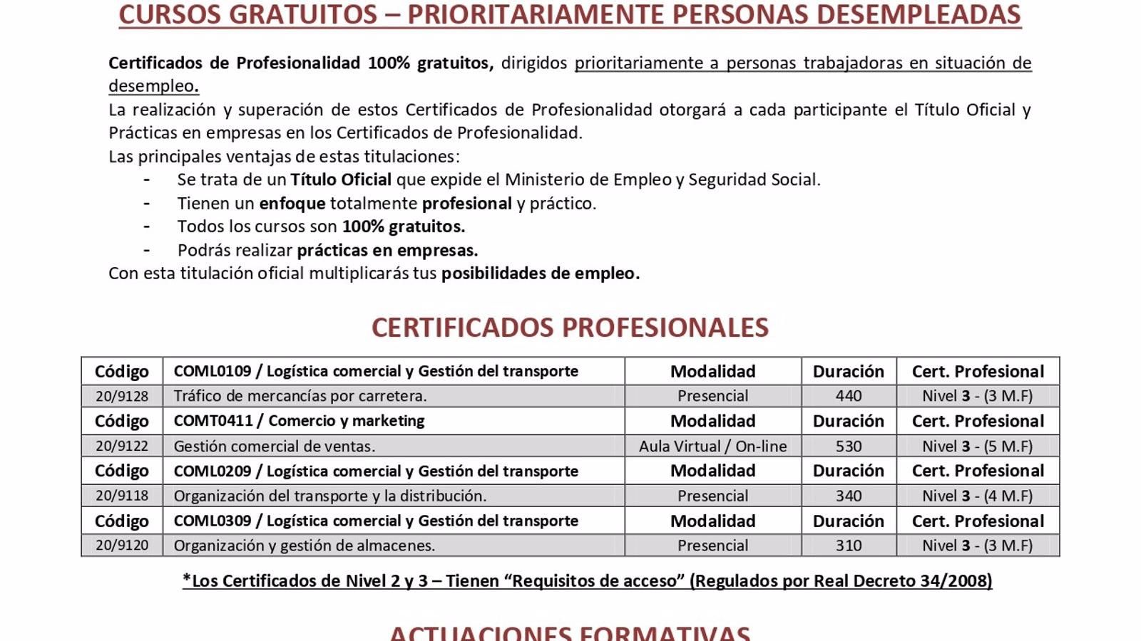 Arganda realizará dos actuaciones formativas de inglés para personas desempleadas