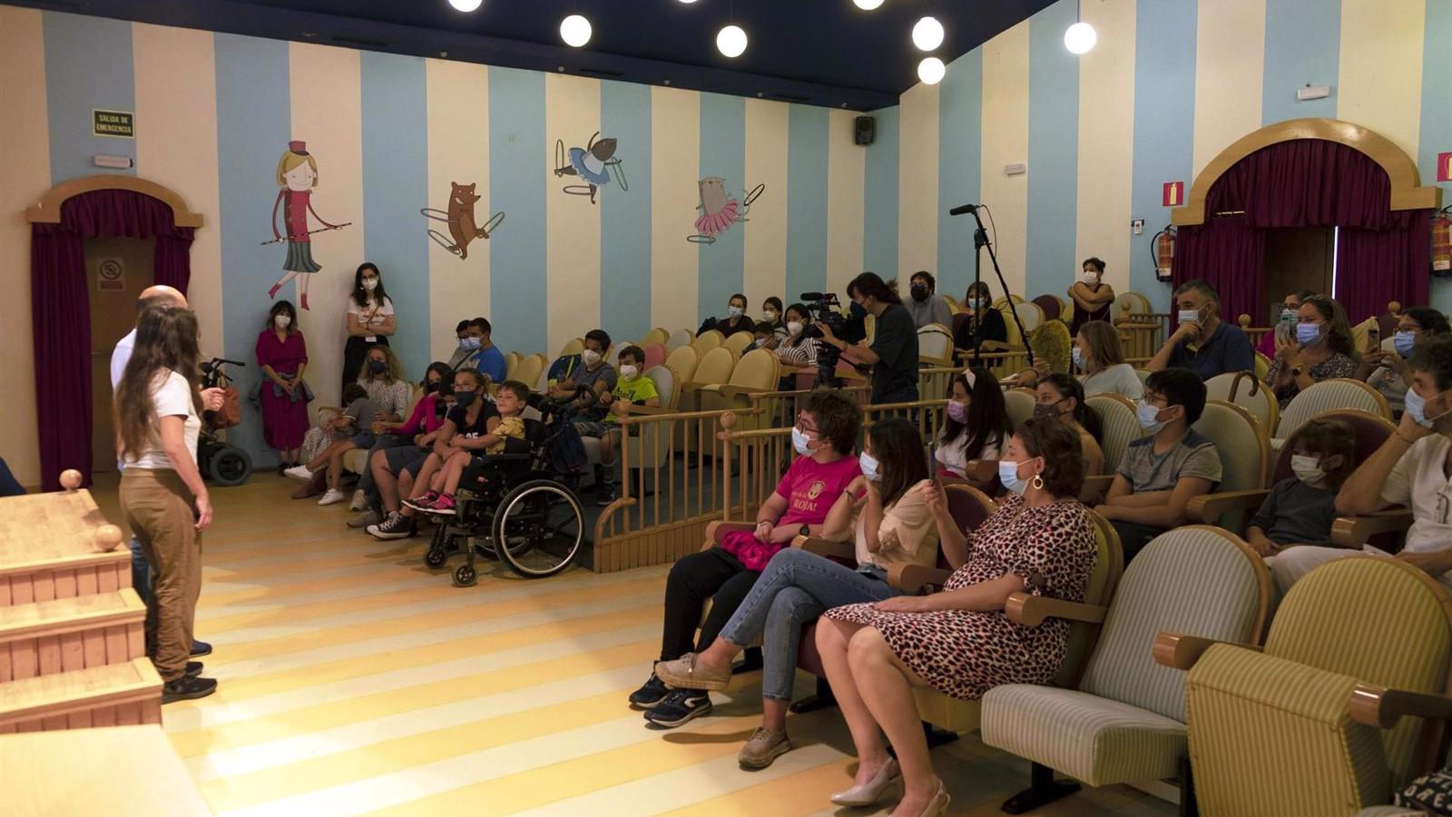 Un total de 15 pacientes del Hospital Niño Jesús participarán en un teatro para mejorar la autoestima y sus habilidades