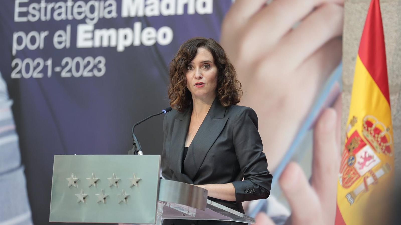 Díaz Ayuso reclama el "consenso de todos" para la subida del Salario Mínimo Interprofesional