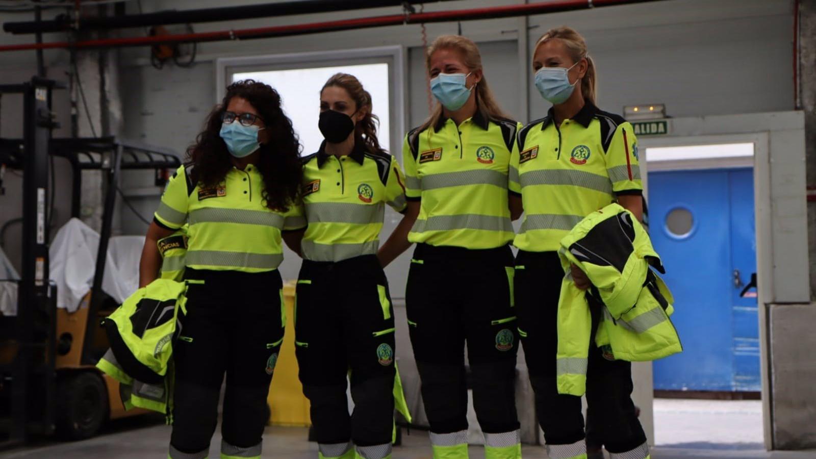 Las mujeres del Samur tendrán por primera vez equipaciones adaptadas a su anatomía en octubre