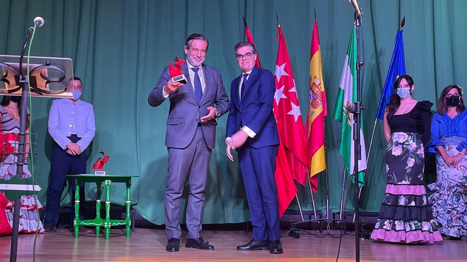 Premian a la Comunidad de Madrid con el galardón 'Alma de Andalucía'