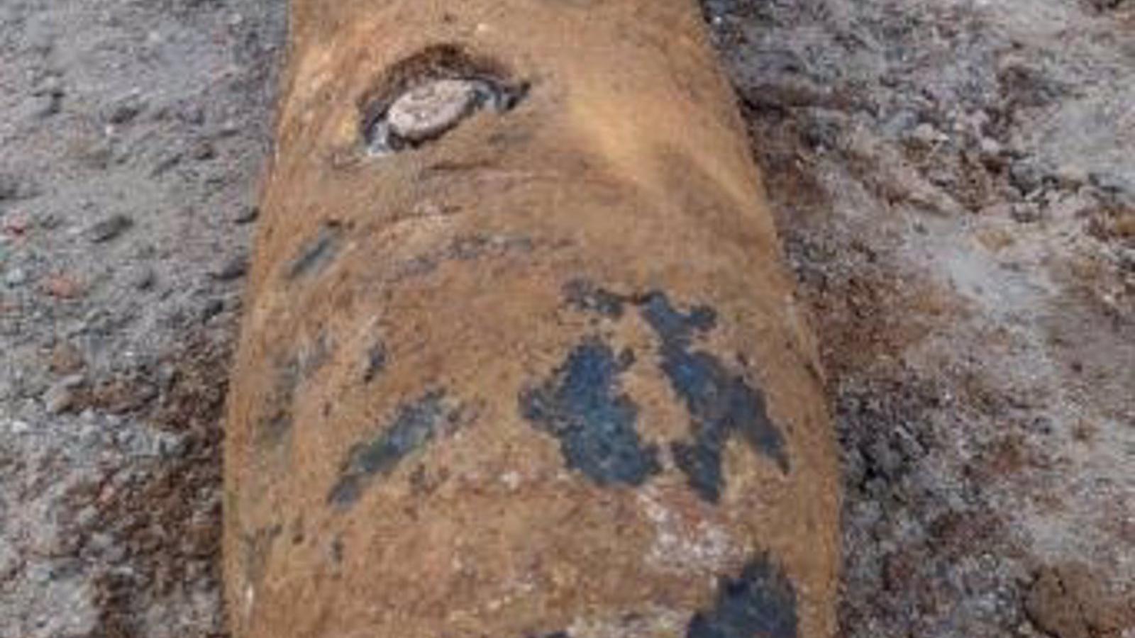 Desactivada una bomba de la Guerra Civil en unas obras de construcción de viviendas en Aravaca