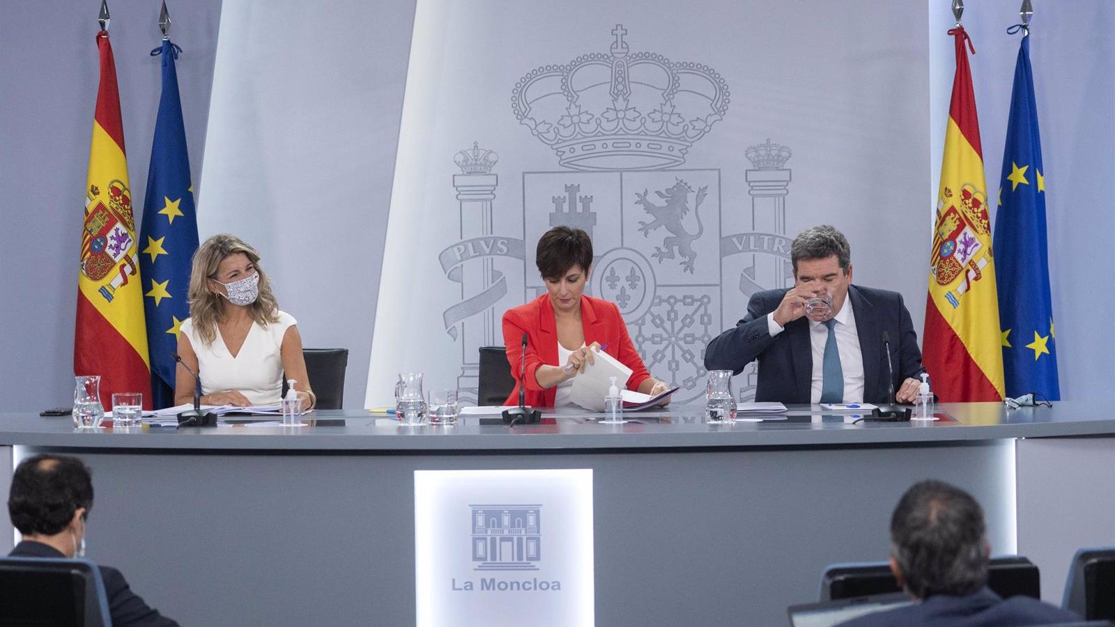 El Consejo de Ministros aprueba la prórroga de los ERTE hasta el 28 de febrero