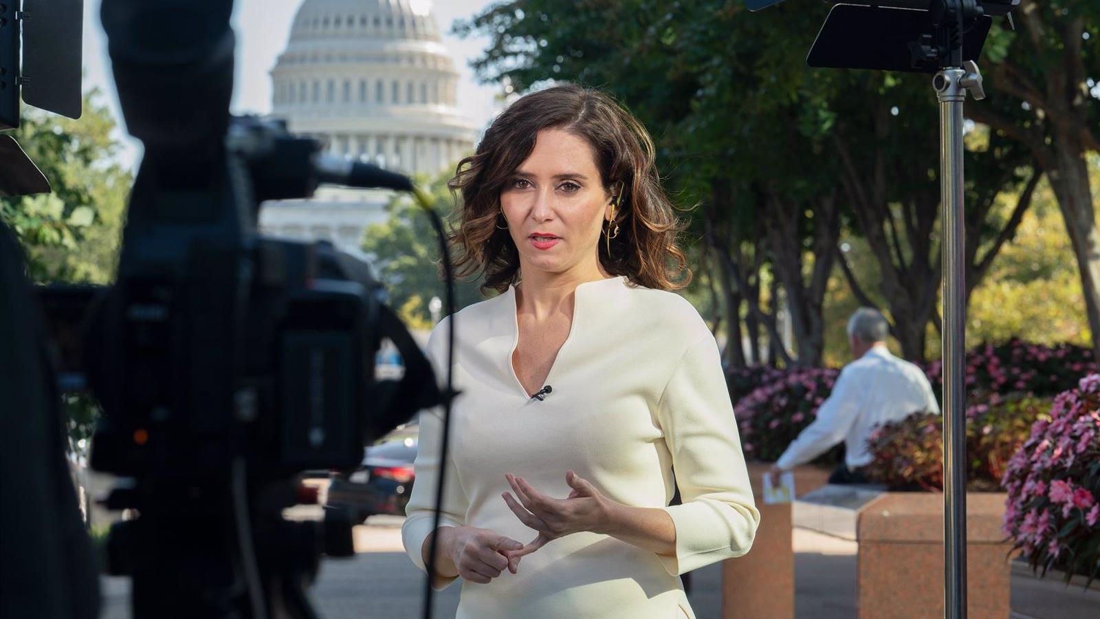 Díaz Ayuso no se fija un futuro a nivel nacional porque está "plenamente satisfecha" con el proyecto de Madrid