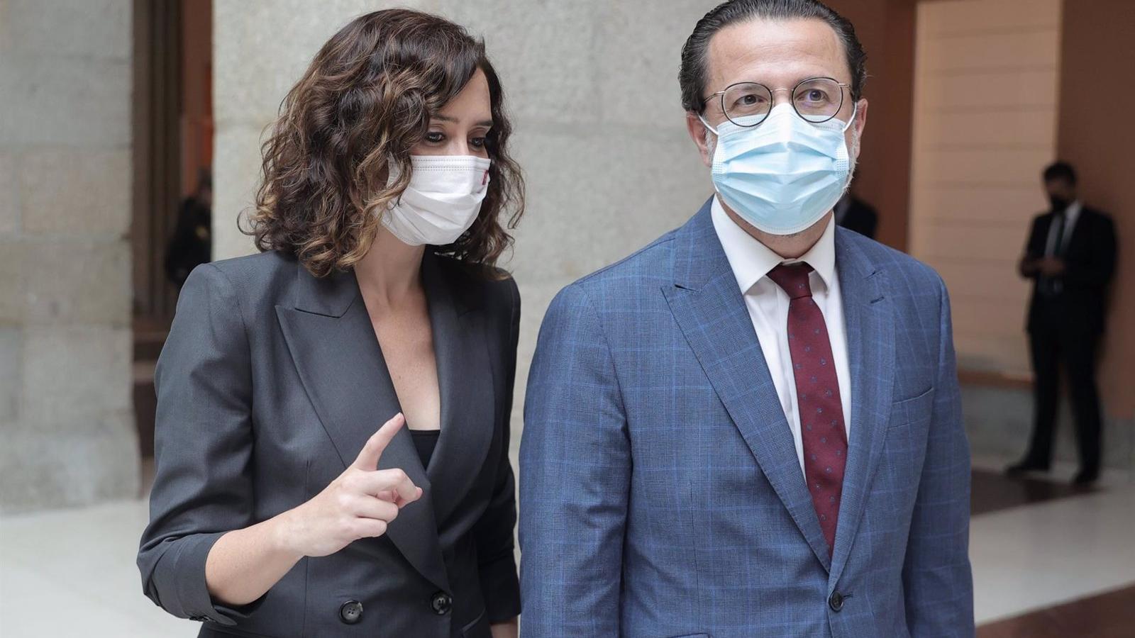 El Gobierno de la región prevé negociar con Vox los Presupuestos para 2022 este mes