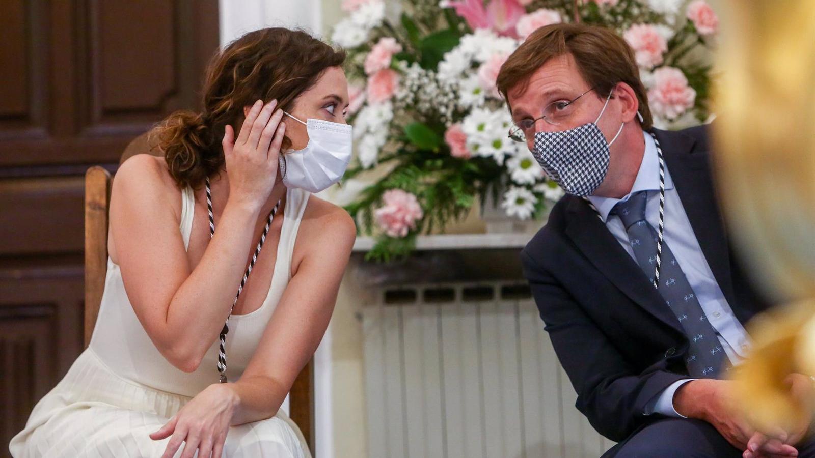 Martínez-Almeida defiende que Madrid "no quiere ser más ni menos" y Díaz Ayuso asegura que la capital "merece ser tratada como es"