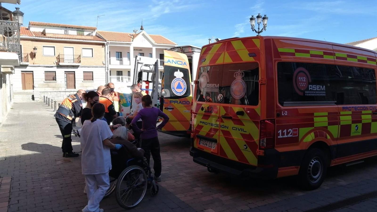 Detenido un hombre con problemas mentales como autor del incendio de una residencia de Navas del Rey