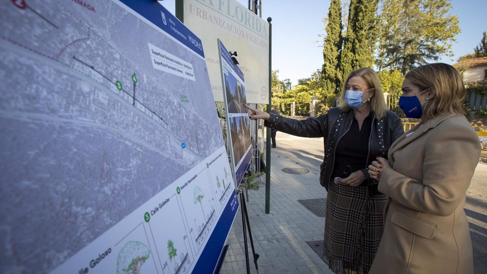 Las obras de mejora de la movilidad peatonal y del tráfico rodado en La Florida finalizarán en primavera