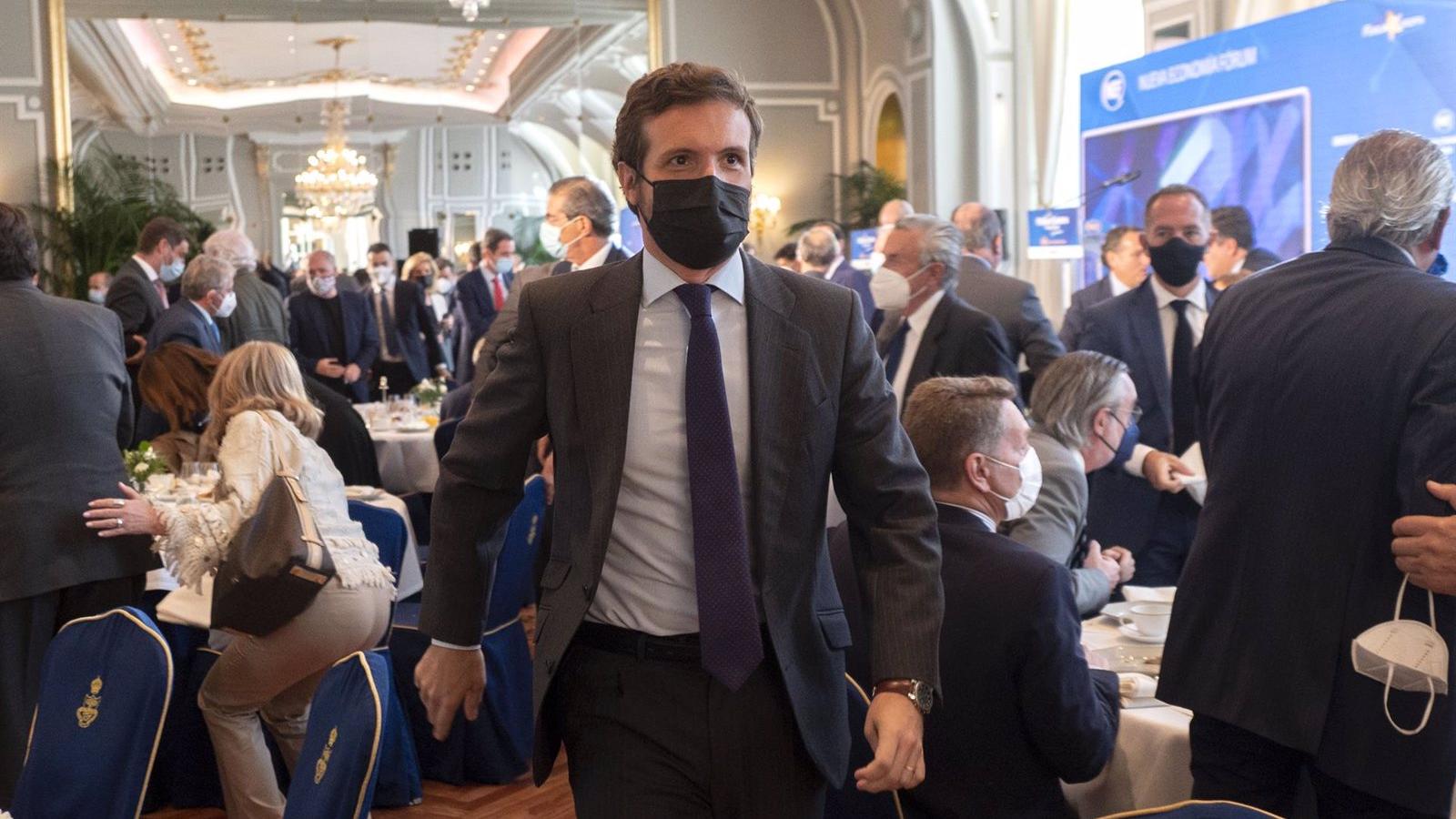 Casado adelanta que el PP presentará una bajada de impuestos de 10.000 millones de euros