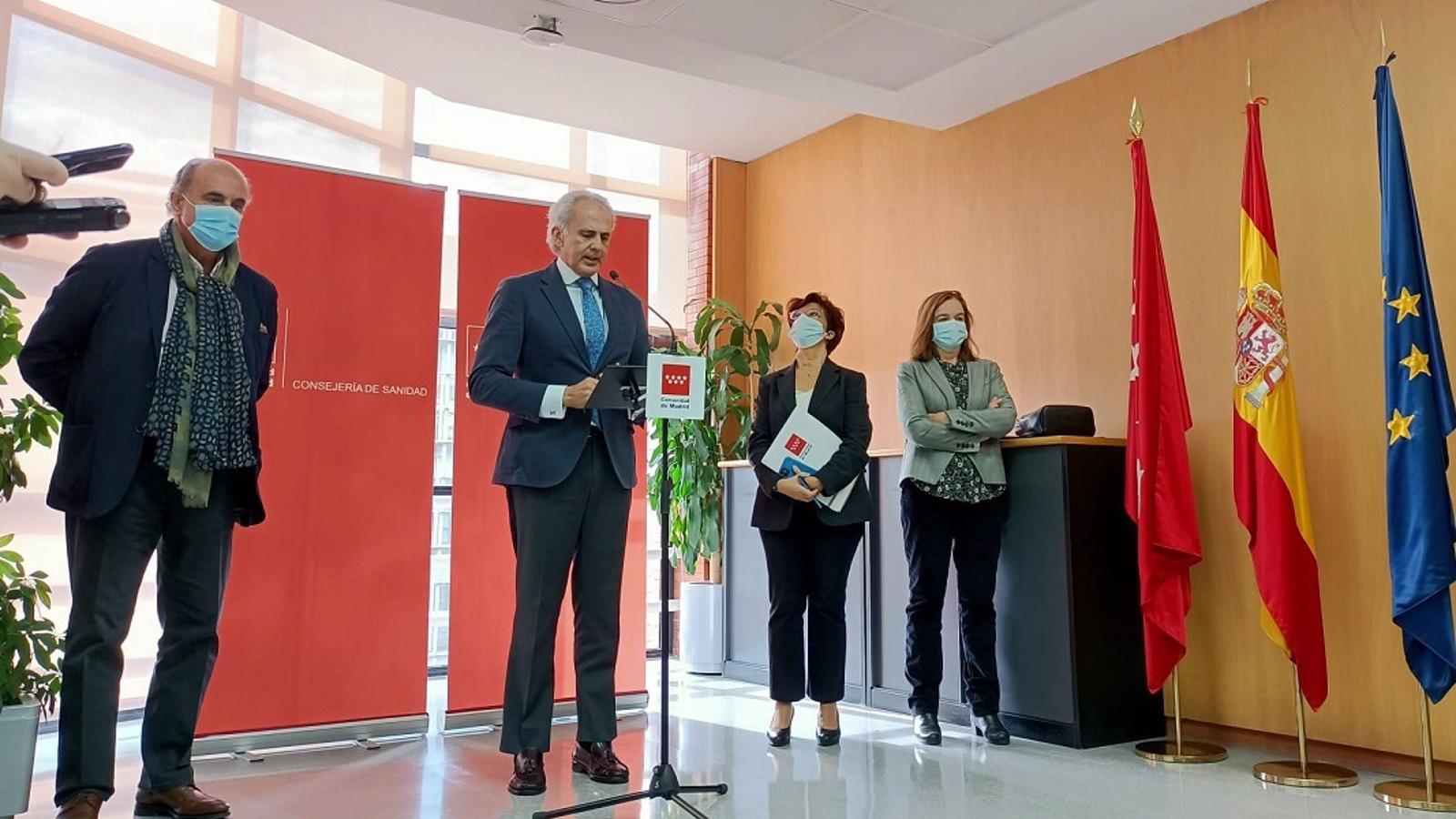 Escudero señala que la región se encuentra en situación "estable" a pesar del aumento de casos