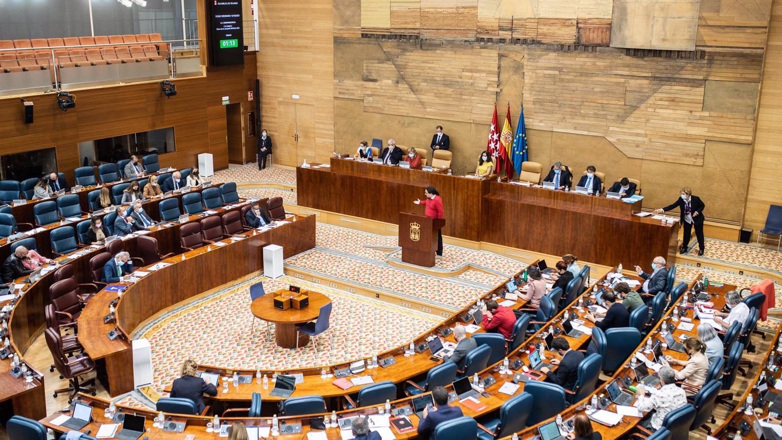 Vox vuelve a registrar en la Asamblea de Madrid la comisión de estudio sobre residencias de mayores