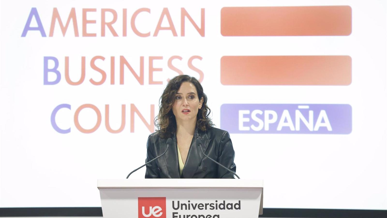 Díaz Ayuso asegura que cuando la Alianza Atlántica ha sido "más fuerte" a España y Madrid les ha ido "mejor juntos"