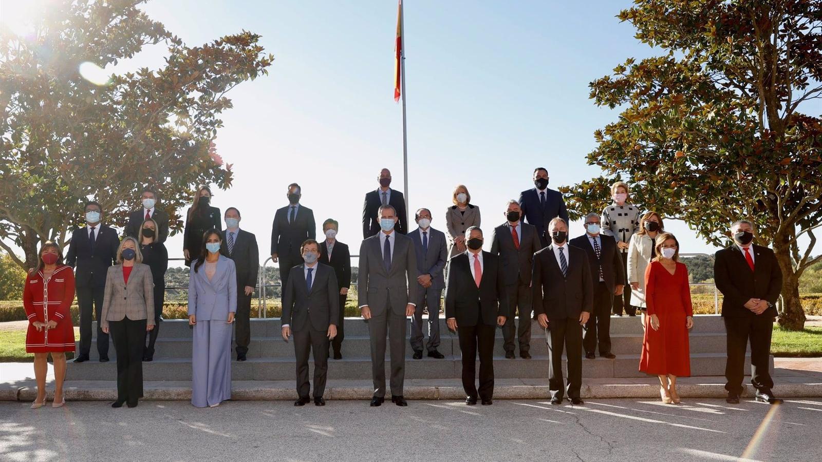 Felipe VI recibe en audiencia a los miembros de la XIX Asamblea de la UCCI que se celebra en Madrid