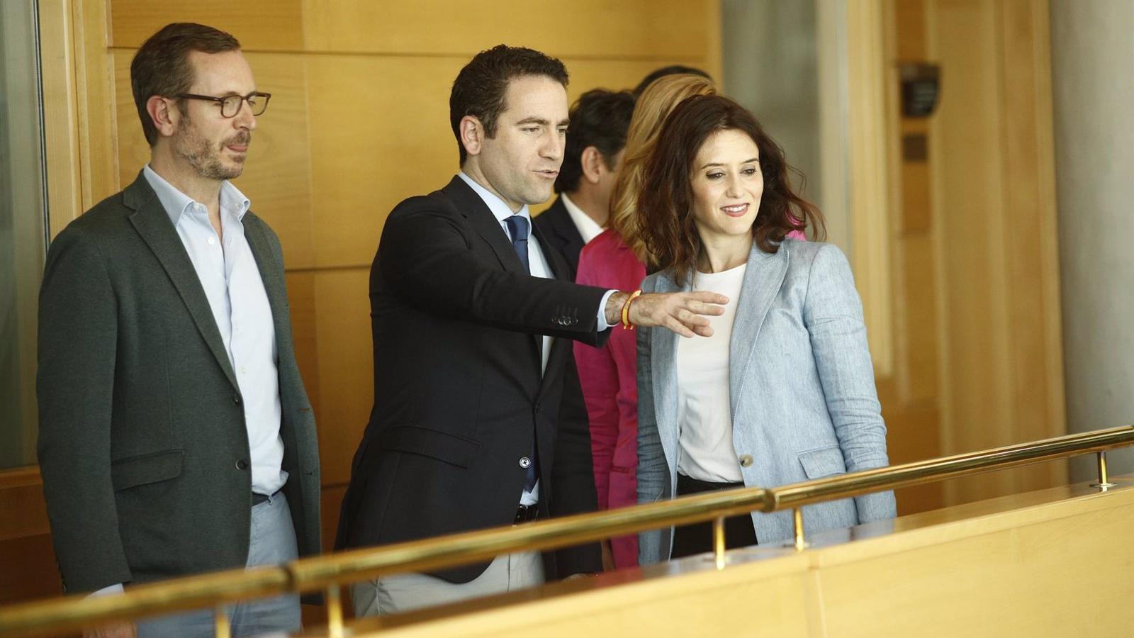 Díaz Ayuso sobre el bloqueo a Egea: "Si me hubiera preguntado, todo tiene explicación"