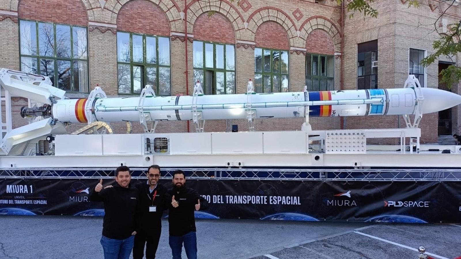 La empresa española PLD presenta Miura 1, primer cohete reutilizable europeo