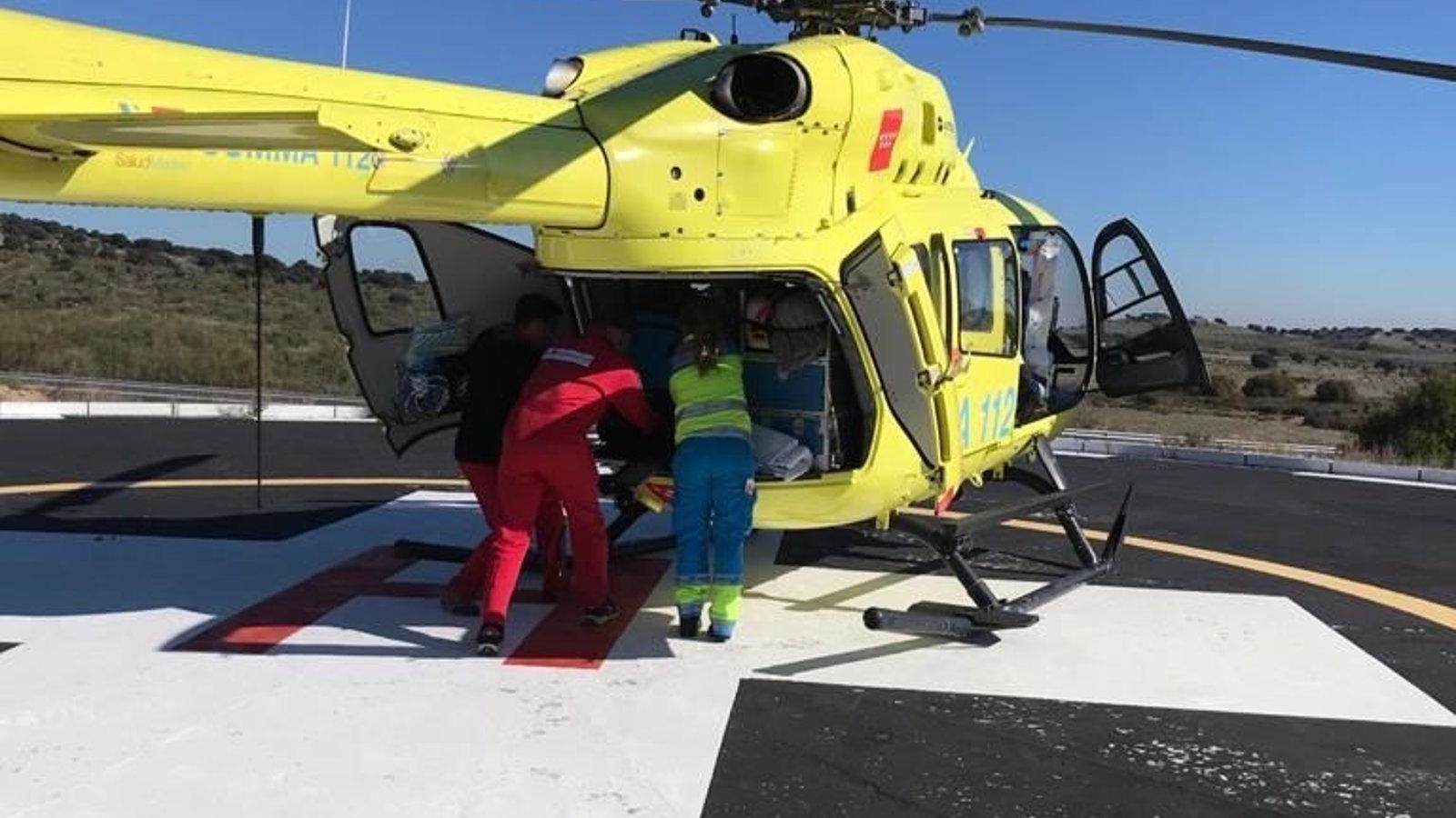 Rescatados dos escaladores tras precipitarse cuatro metros en Peña Cadalso y Patones