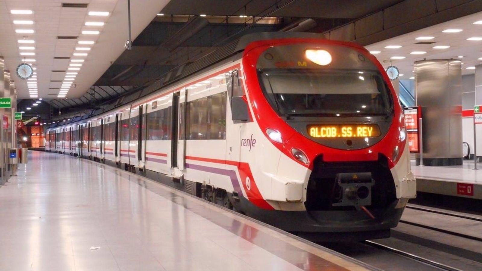 Cercanías registra retrasos de 18 minutos en la C4 por una avería en la infraestructura entre Tres Cantos y Cantoblanco