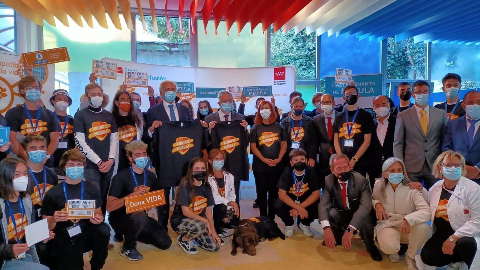 La Comunidad lanza una nueva campaña para fomentar la donación de médula ósea que incluye un 'tour' por universidades