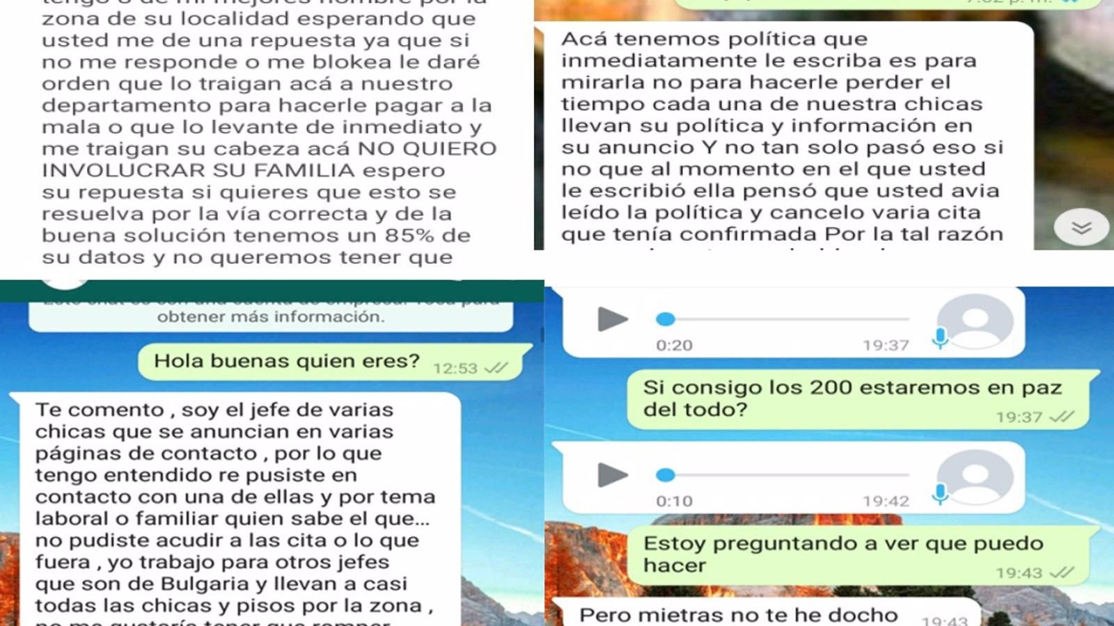 La Policía Nacional detiene a ocho personas por extorsionar a personas que contactaban con prostitutas