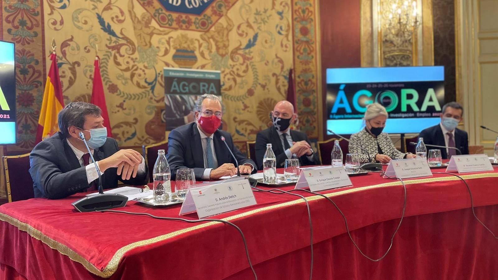 La Comunidad prevé aumentar un 119% la inversión en investigación científica y promoción cultura en 2022