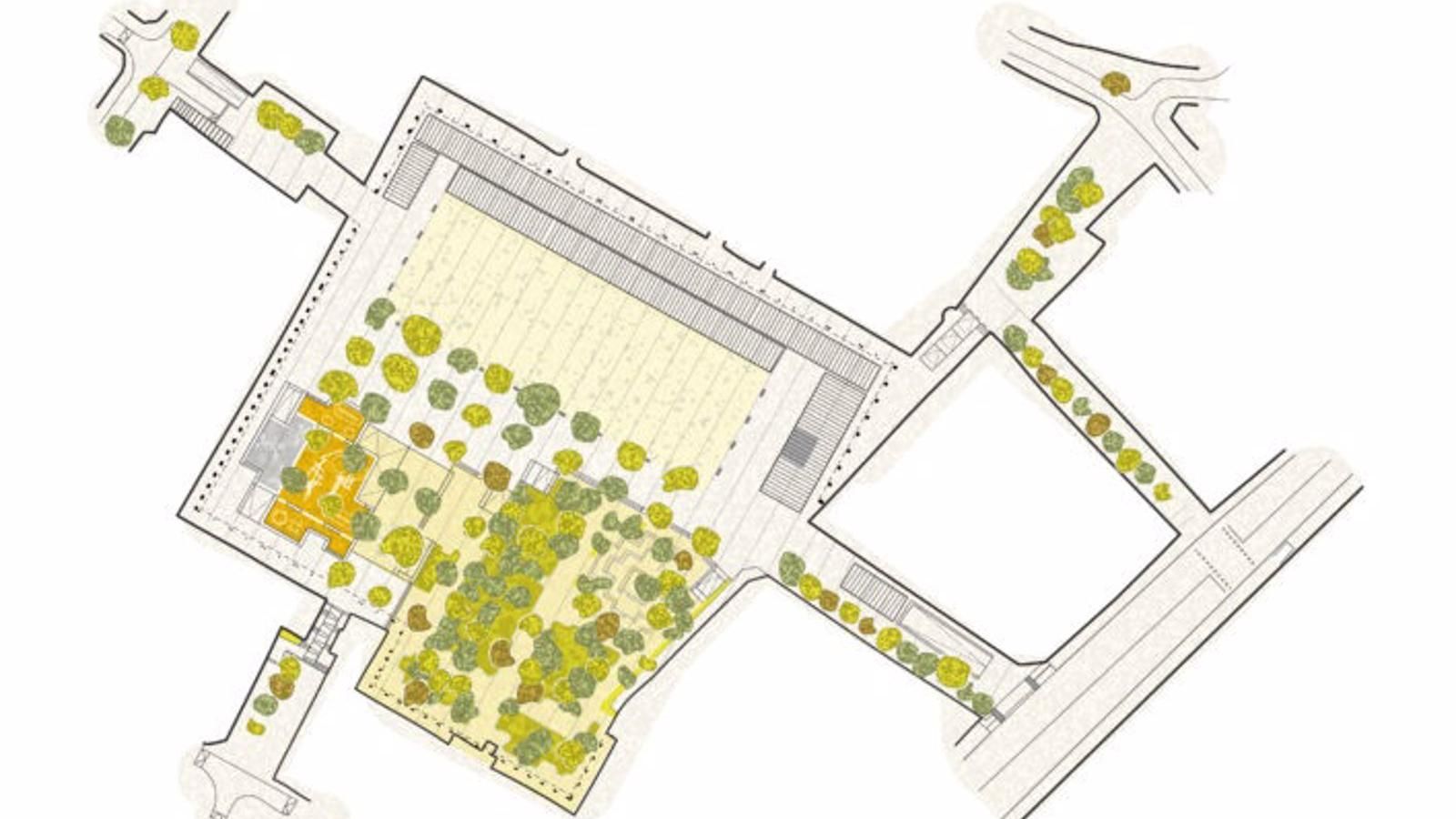 La plaza de la Remonta, en Tetuán, será reformada y tendrá nuevo arbolado, mobiliario y mejor accesibilidad