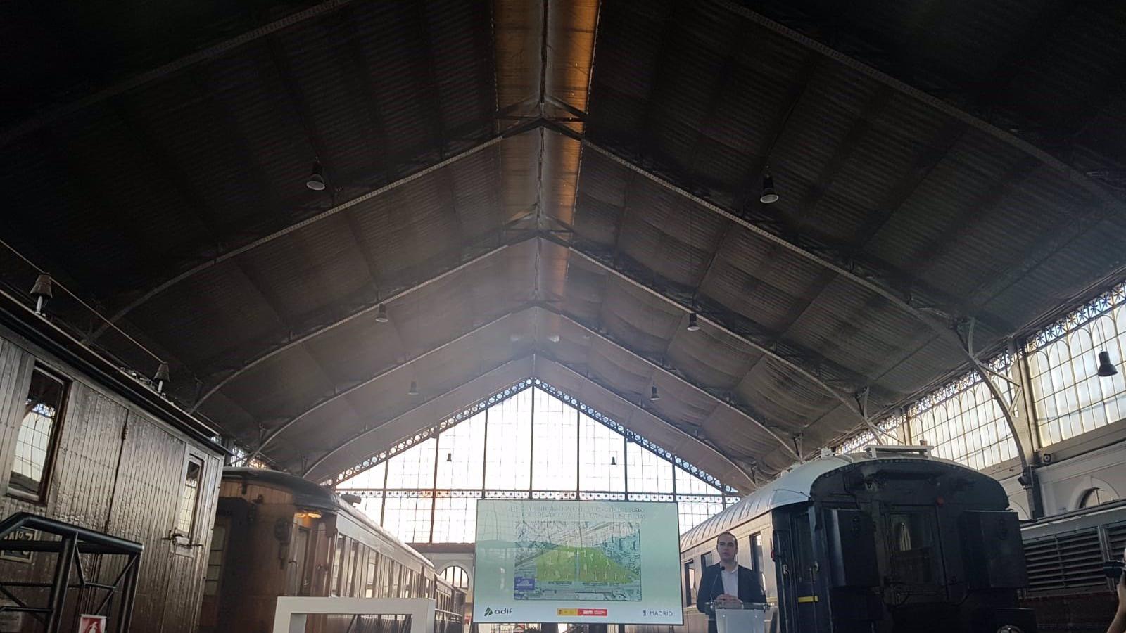 El Ayuntamiento de Madrid obtendrá los terrenos de la antigua Estación de Delicias para nuevos equipamientos tras un acuerdo con Adif