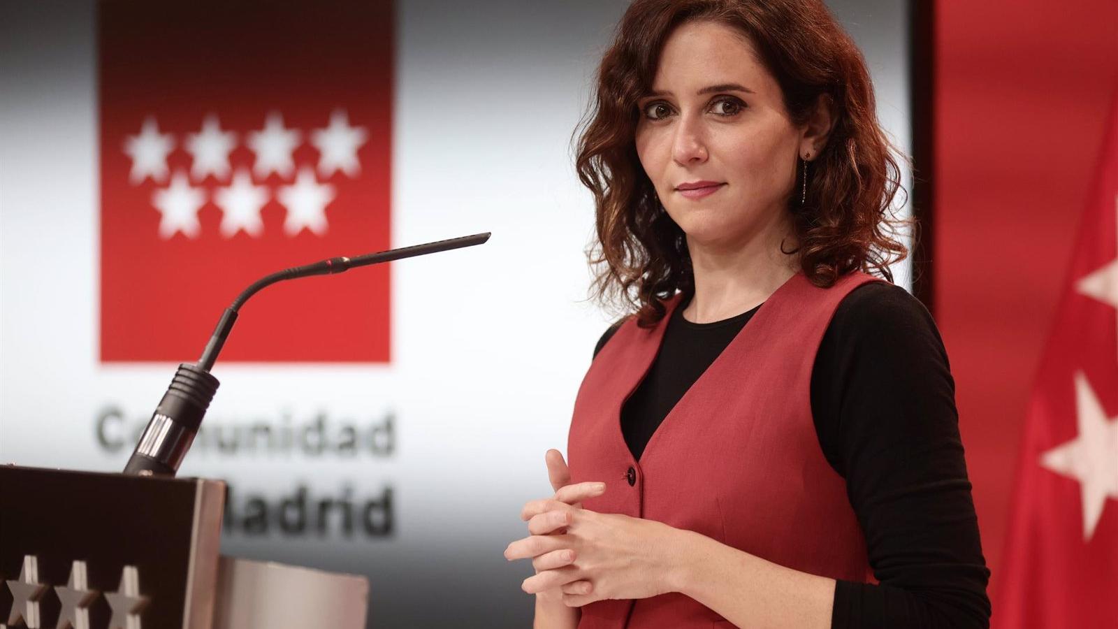 Díaz Ayuso destaca que el acuerdo con Vox no incluye "ninguna idea que vaya en detrimento del bienestar"
