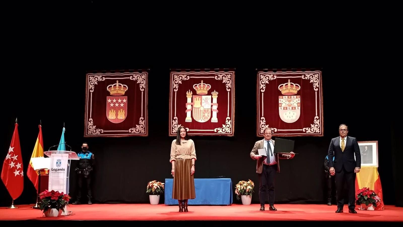 La sanidad madrileña, premiada con la Medalla de Oro de la Villa de Leganés