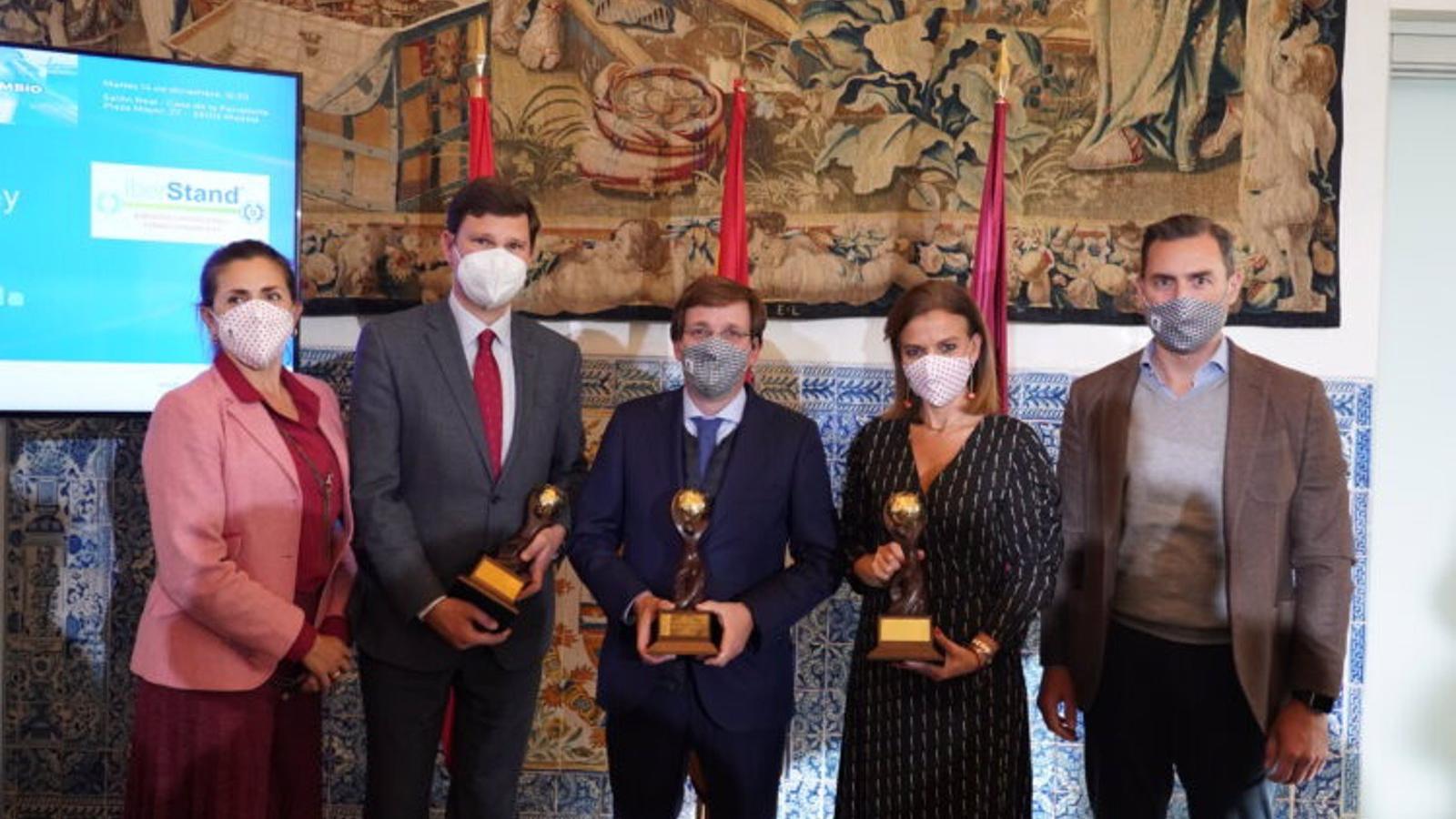 El Ayuntamiento de Madrid recibe el premio World Travel Awards que le acredita como mejor destino de turismo de reuniones
