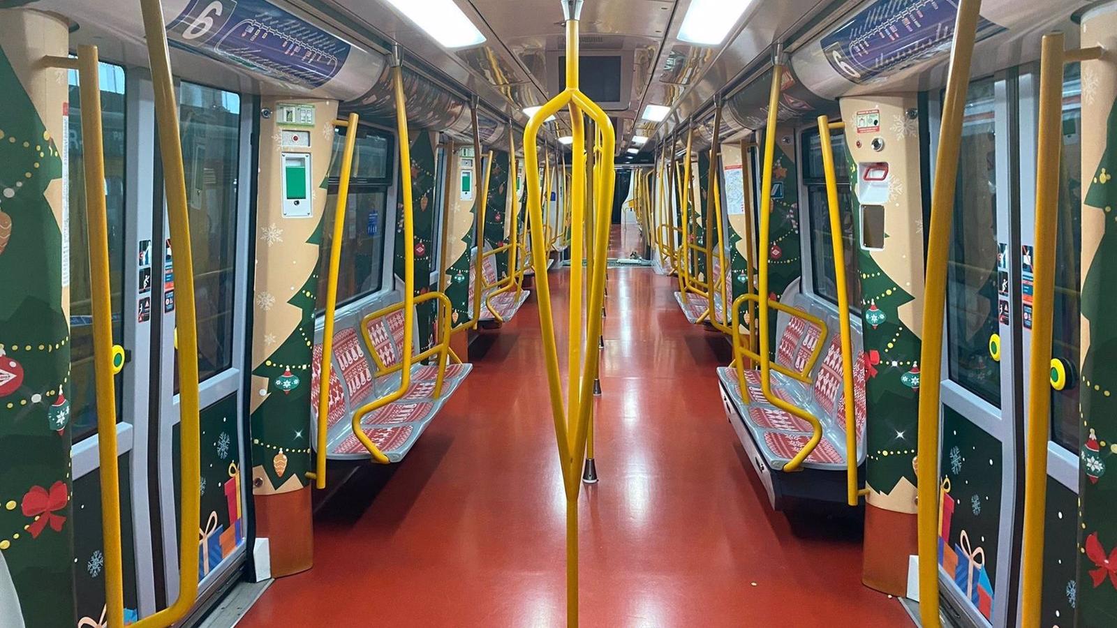 Metro avisará en Twitter de dónde se encuentra el Tren de la Navidad en cada momento